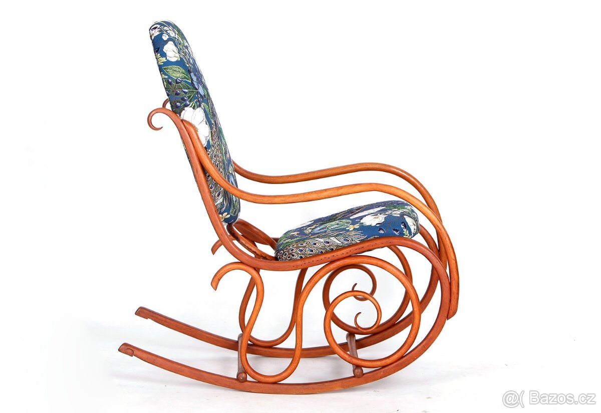 Originální houpací křeslo THONET, 1935. - 8