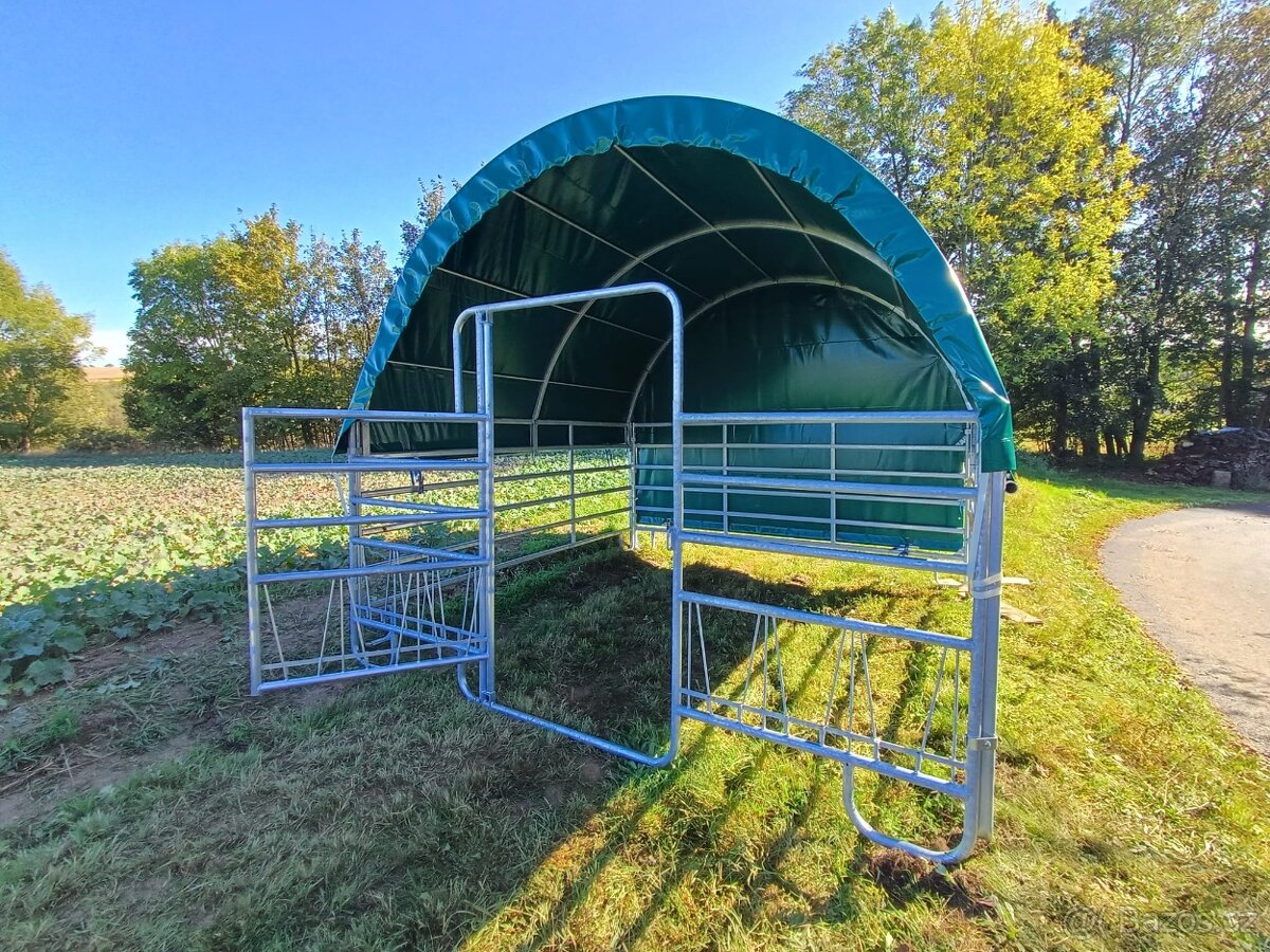 Plachtový přístřešek pro zvířata - SLEVA 10% - 8