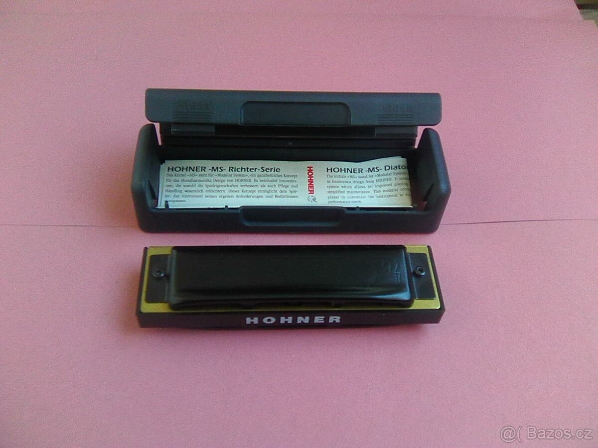 Harmonika HOHNER PRO HARP MS 562/20 - E dur - nová - 8