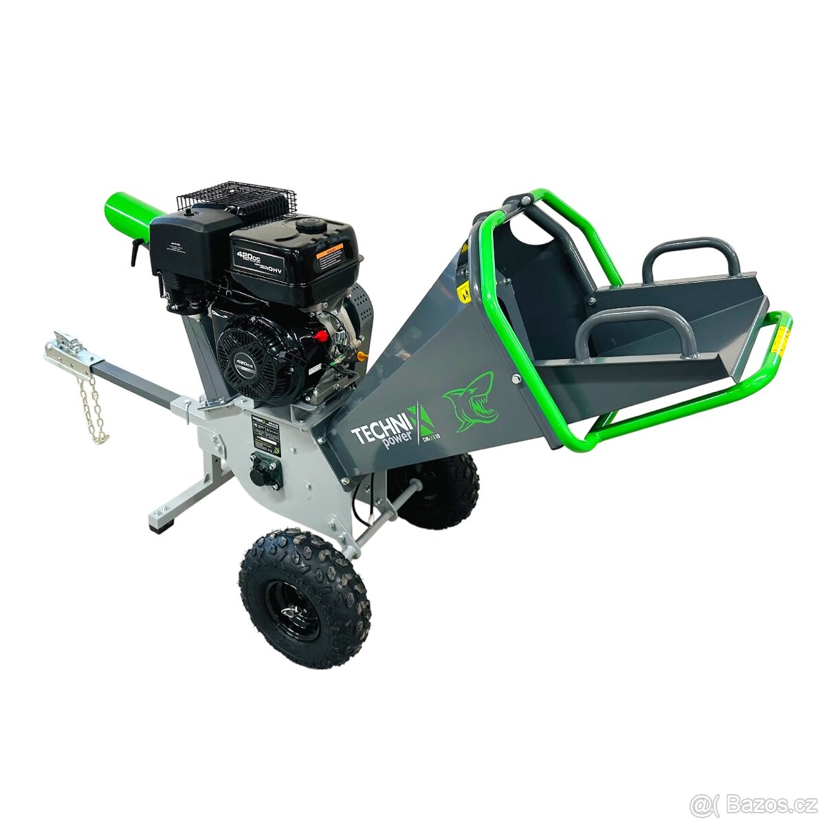 Benzínový drtič větví do 130 mm, DR-X130 - TECHNIX - 8
