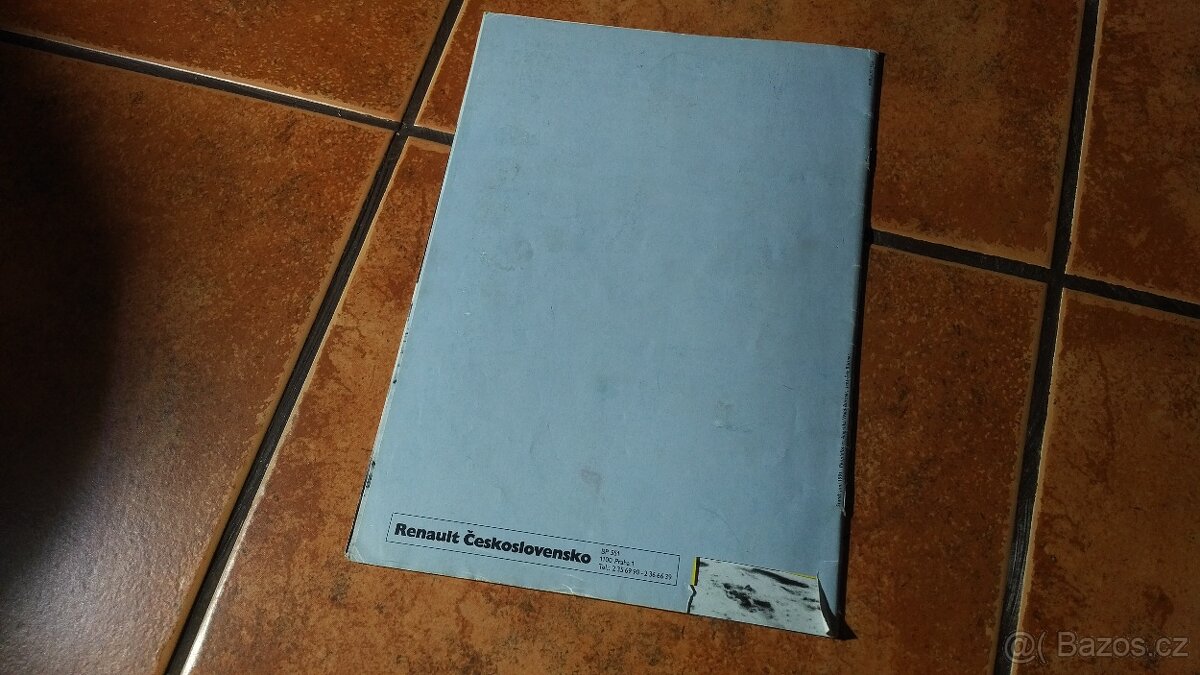 Katalog Renault r.1991 v CZ - Pěkný stav - 8