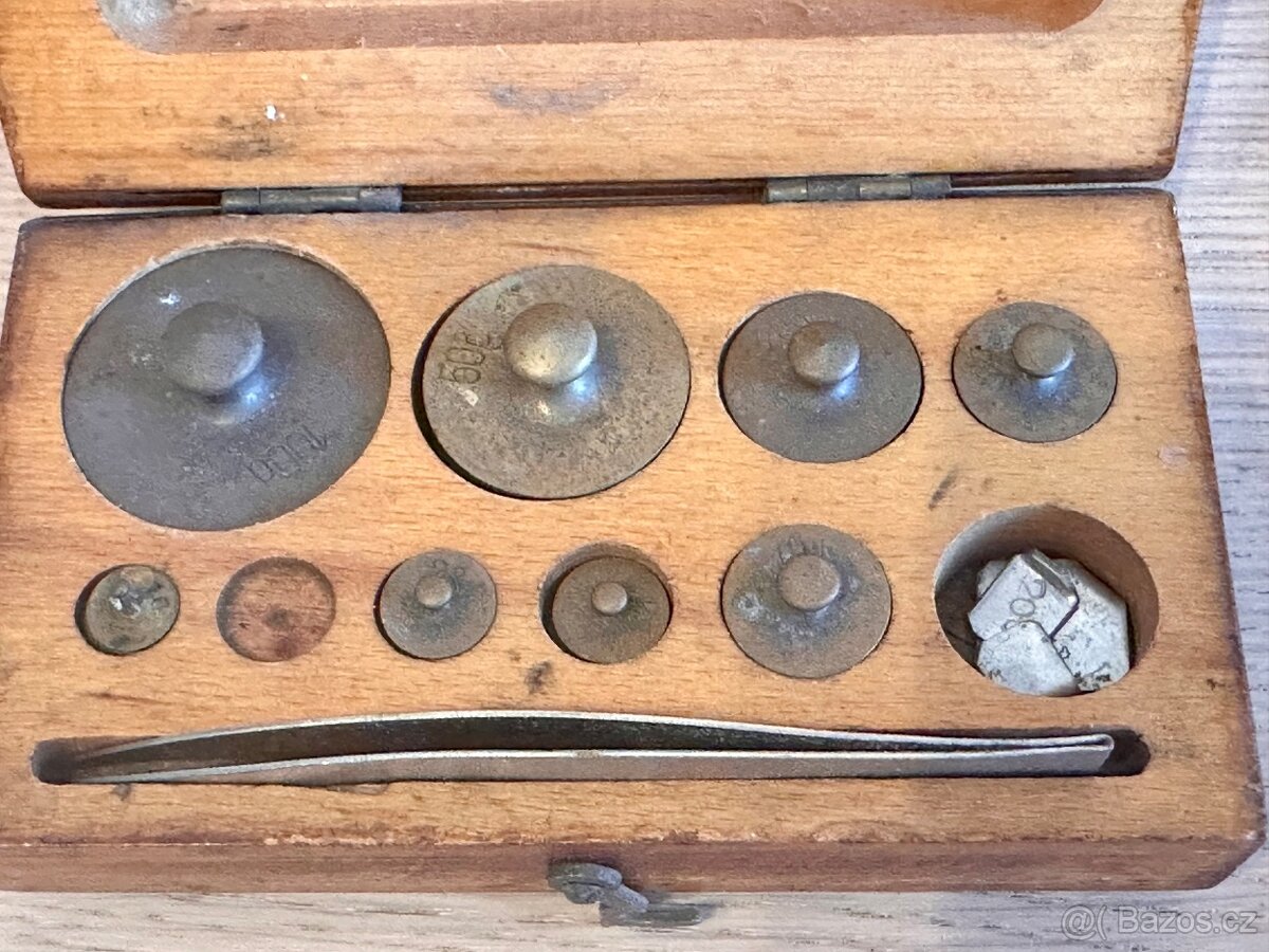 Laboratorní váhy - Starožitné - 8