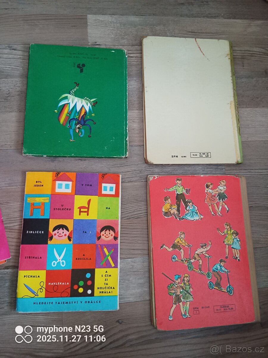 Retro dětské knihy leporela casopisy - 8
