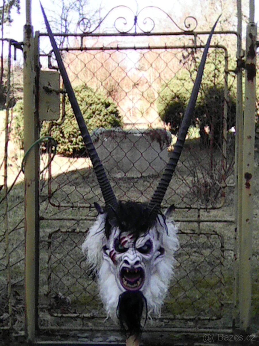 krampus maska DÉMONA - 8