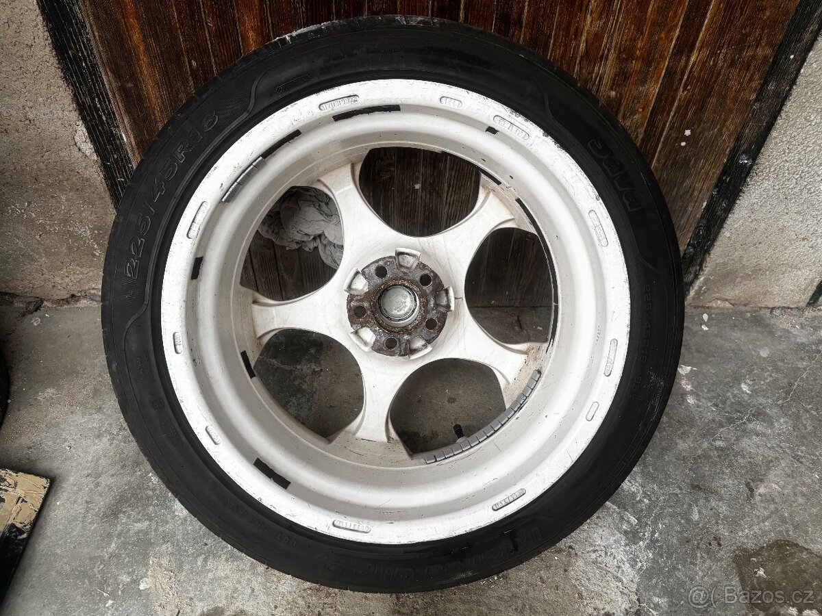 5x100 r18 225/45/18 alu Oz, octavia 1, golf 4, audi a4, seat - 8