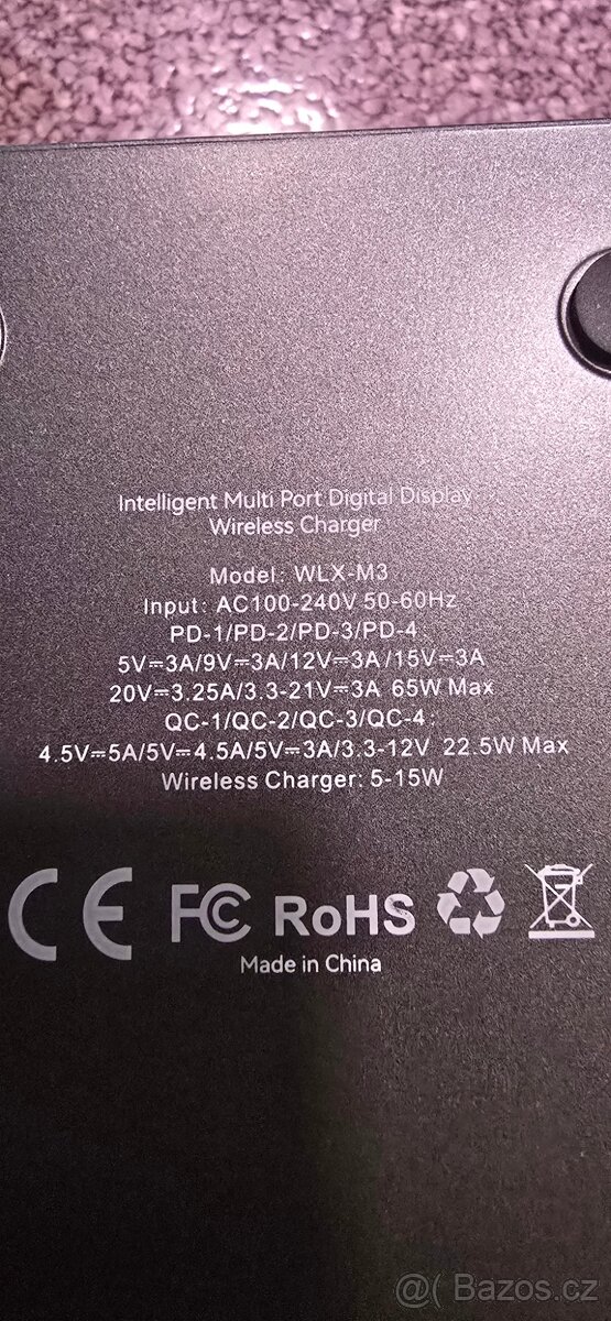 Nabíječky s bezdrátem USB-A/C,rozmontované,funkční - 8