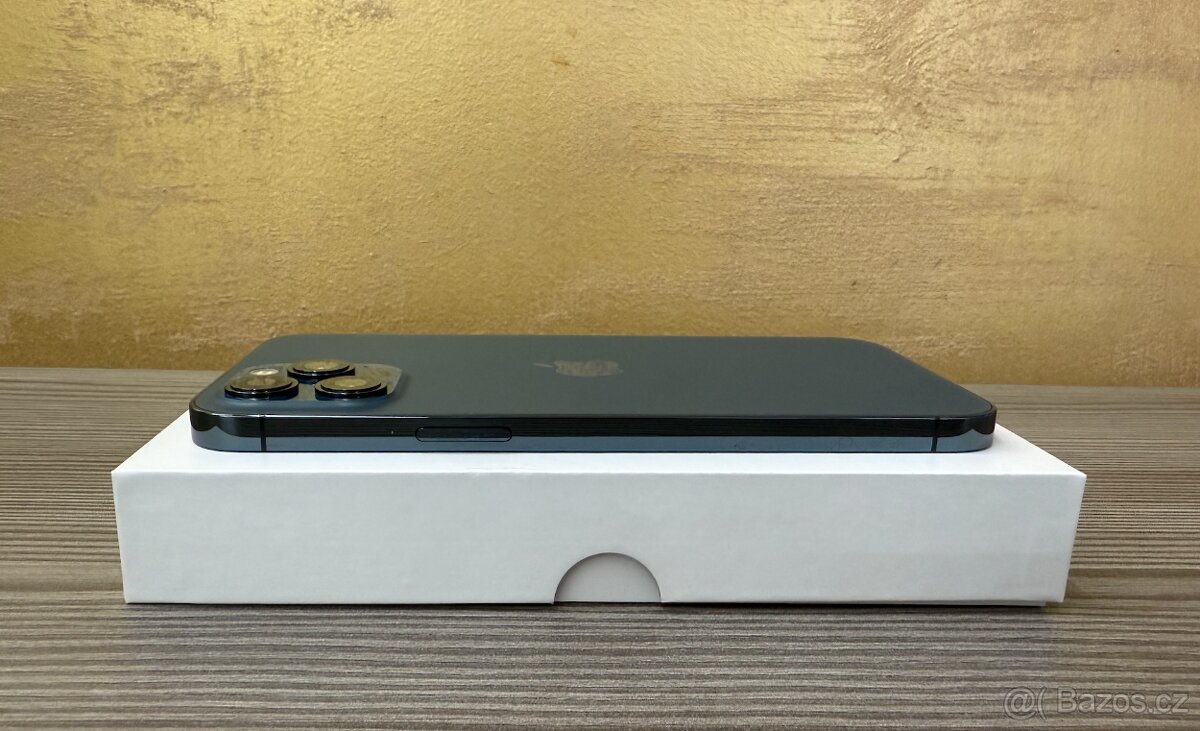 Apple iPhone 12 Pro Max 128GB modrý, baterie 100% - 8