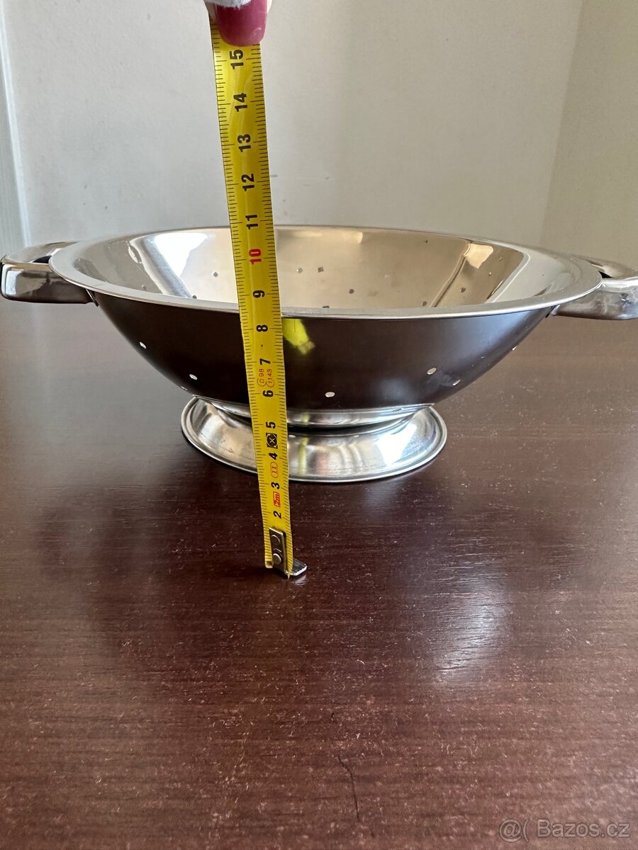 Nerezová mísa s ušima - 8