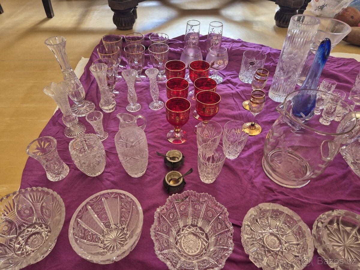 Prodám broušené sklo - 8