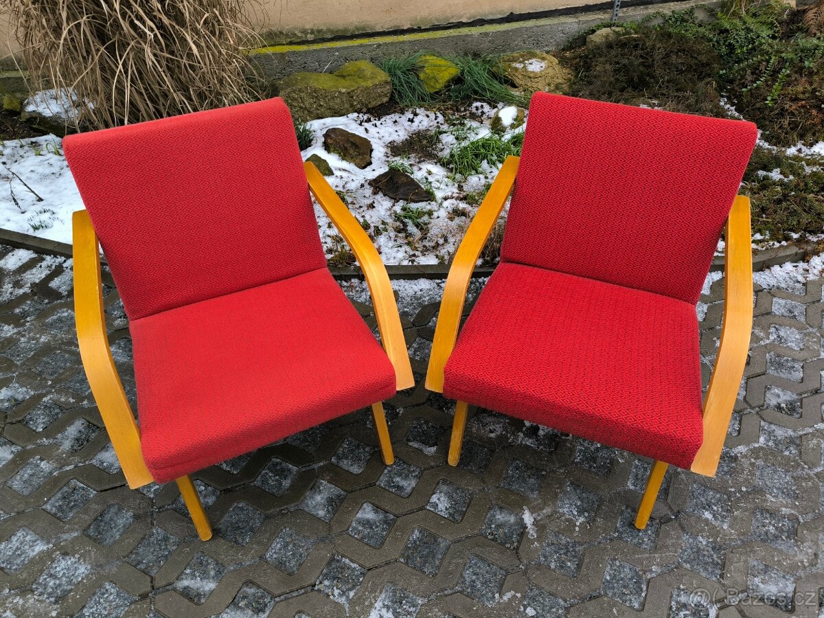 Retro křesla Mier Topolčany - Brusel 60. léta - 8