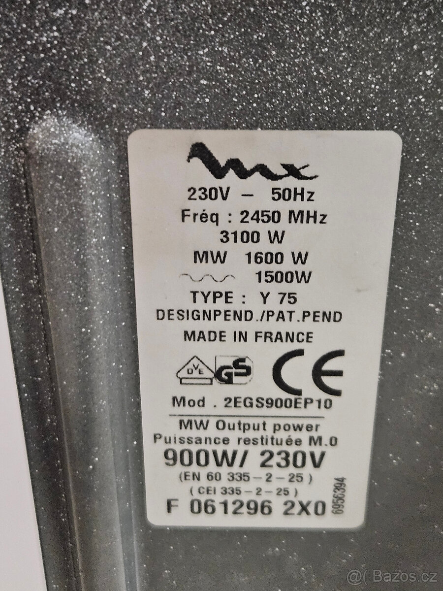 Mikrovlnná trouba MOULIMEX Y75 OPTIGRIL - 8