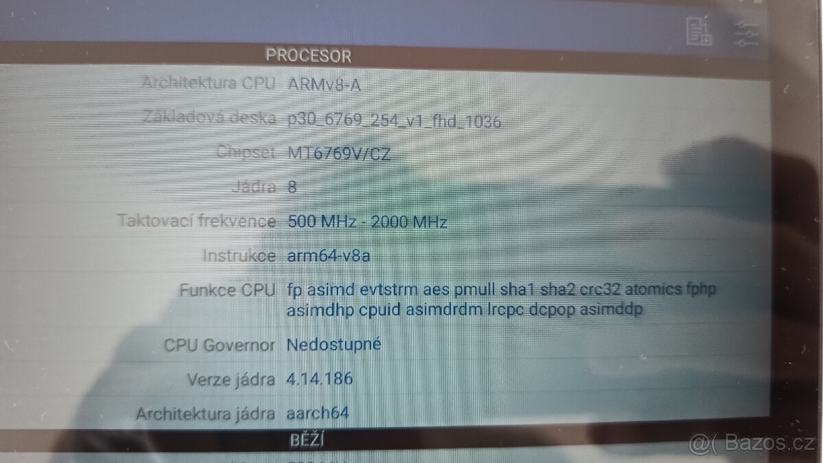 BDF P60 modrý tablet, 2K displej - 8