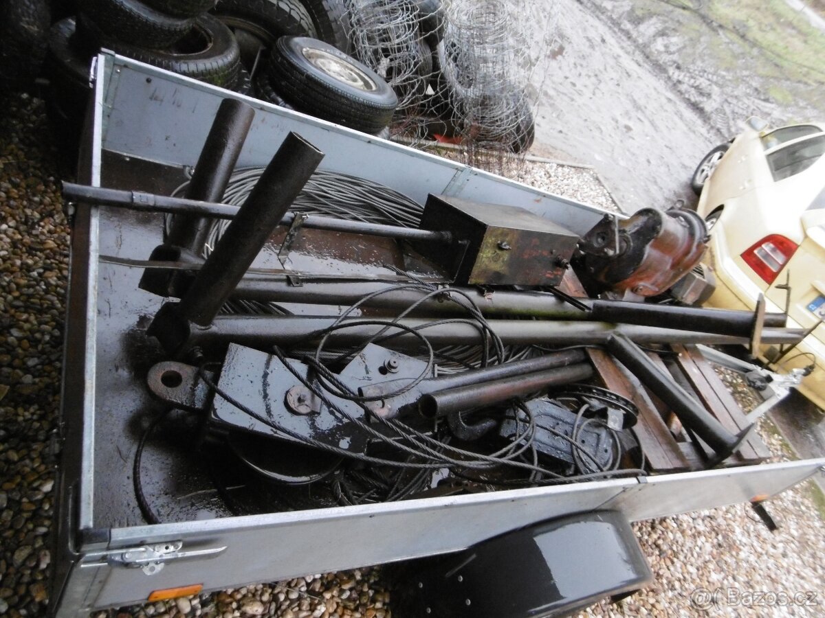 Prodám lyžařský vlek-lanovku na kotvičky - 8