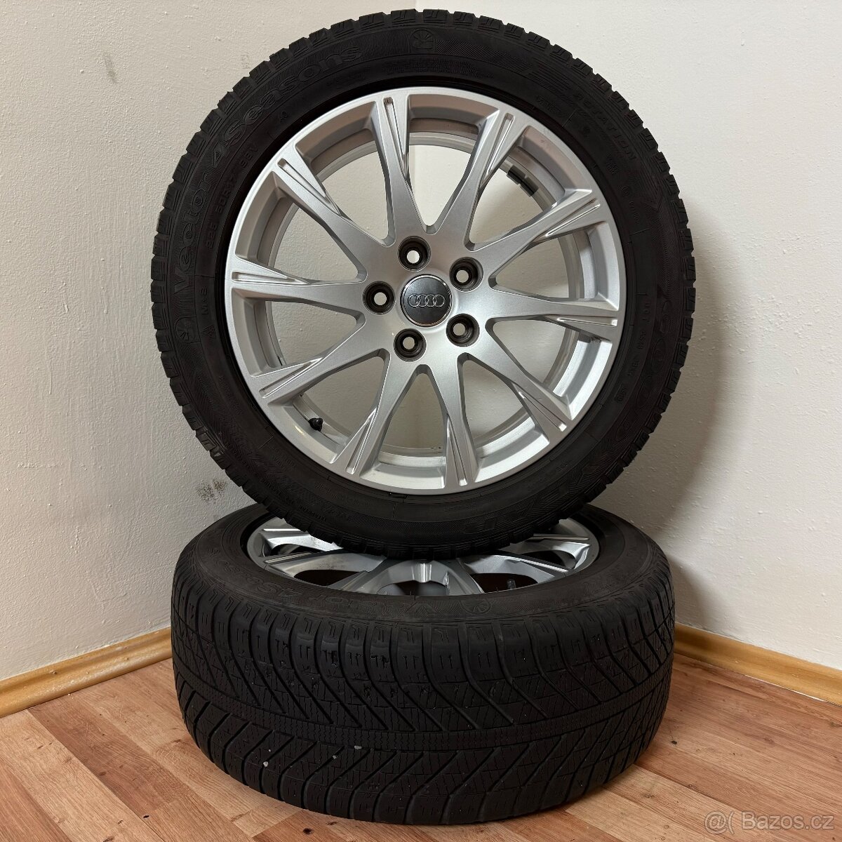 AUDI A4 B9 5x112 R17 ET38+CELOROČNÍ 225/50R17 5mm - 8