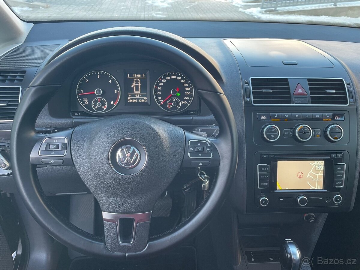 VW Touran CROSS 2.0TDi 103kw•DSG•2013•Tažné•2xklíč•2xkola - 8