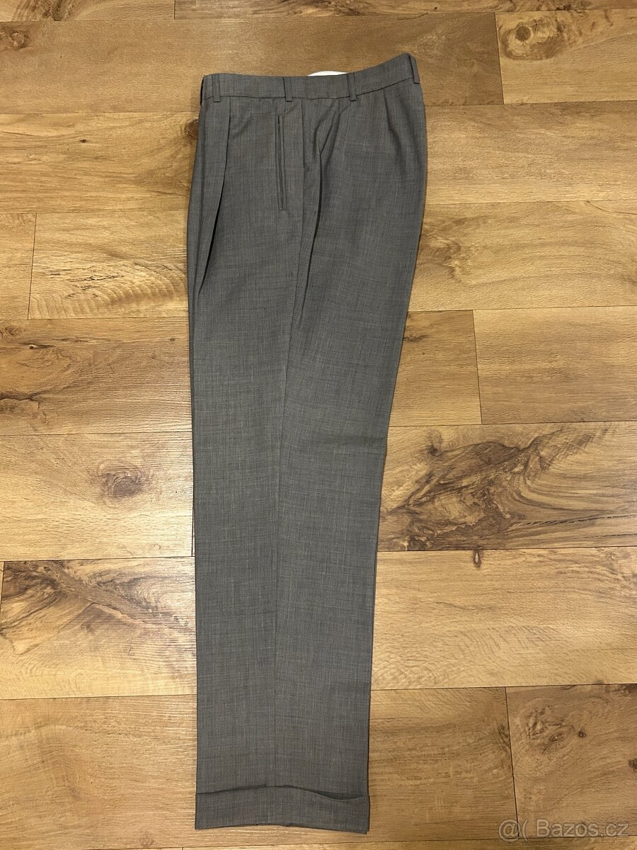 PÁNSKÝ SPOLEČENSKÝ ŠEDÝ OBLEK vel. 50 - 8