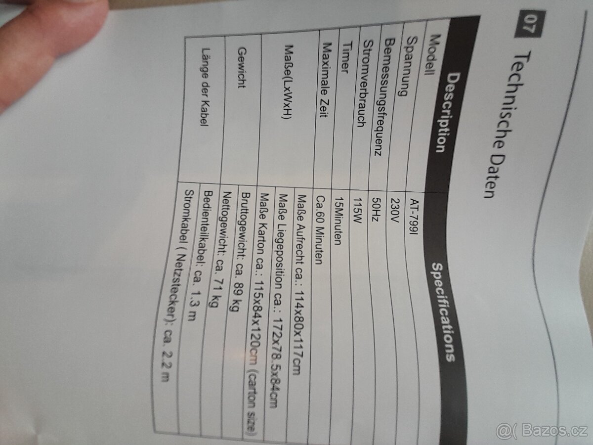 Masážní TV křeslo - 8