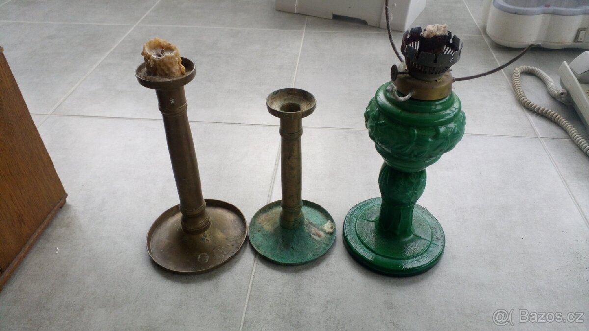 Starožitná alpaka jablko retro - 8