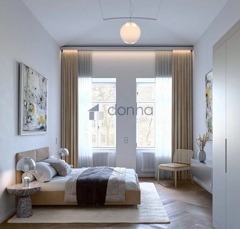 Pronájem bytu 3+kk/B/L, 164m², ul. Janáčkovo nábřeží, Praha - 8