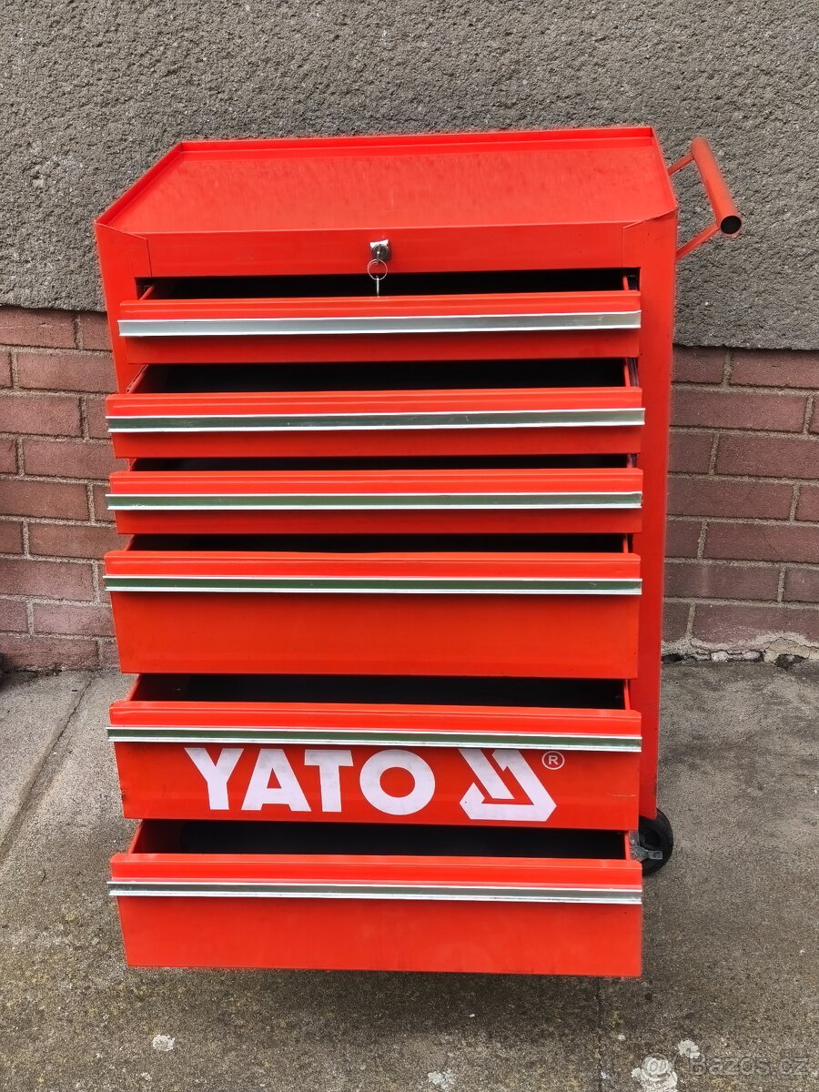 Prodám VELKÝ dílenský vozík na nářadí YATO YT-0913 - 8