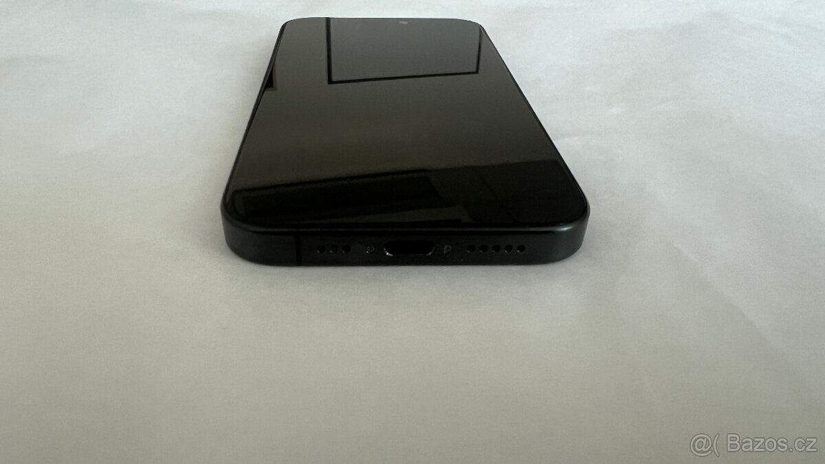 APPLE IPHONE 15 PRO 128 GB ČERNÝ,12 MĚS.ZÁRUKA,JAKO NOVÝ - 8