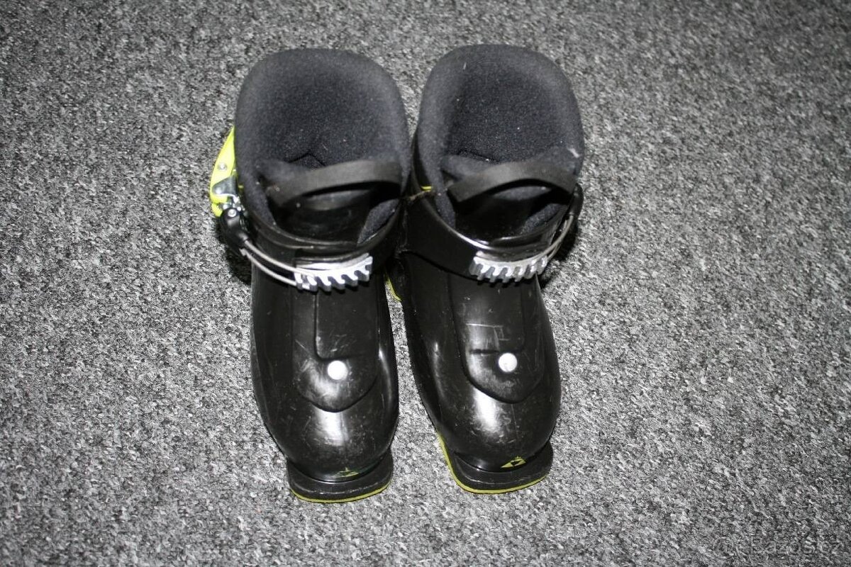 lyže Fischer 90 cm , lyžaky - 8