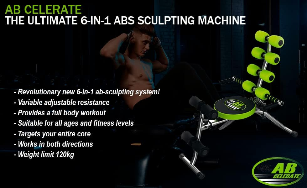 Posilovací stroj Gymform Ab Celerate 6 v 1 - 8