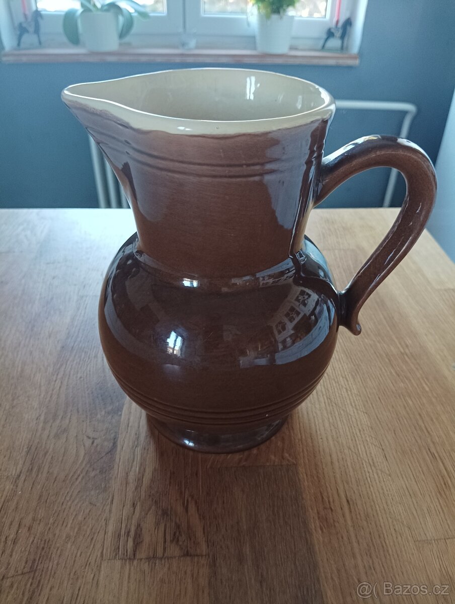 KERAMICKÝ GLAZOVANÝ DŽBÁN - 8