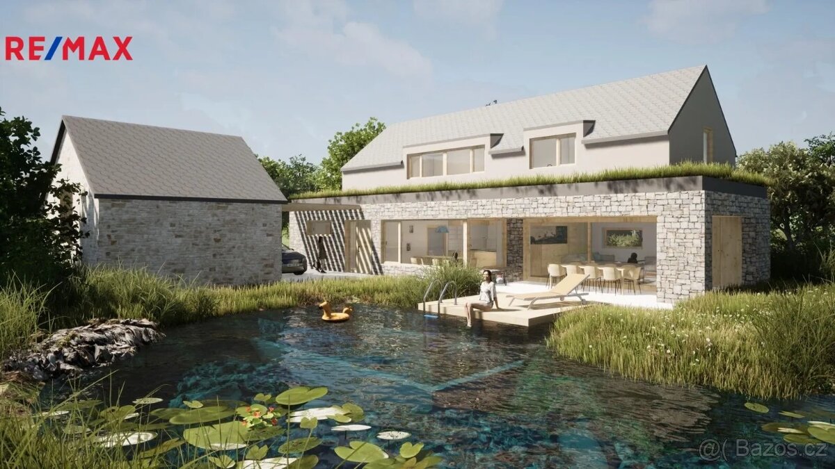 Prodej stavebního pozemku s projektem, 2116m², Děčín-Dobrná - 8