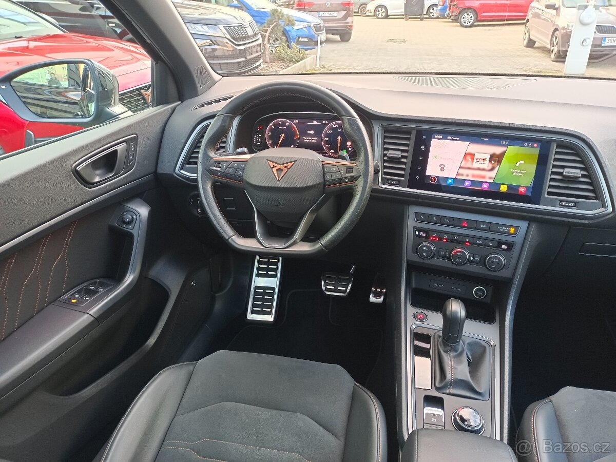 Cupra Ateca 2.0TSI 221kW 4x4 DSG 73tkm - záruka Autodraft - 8