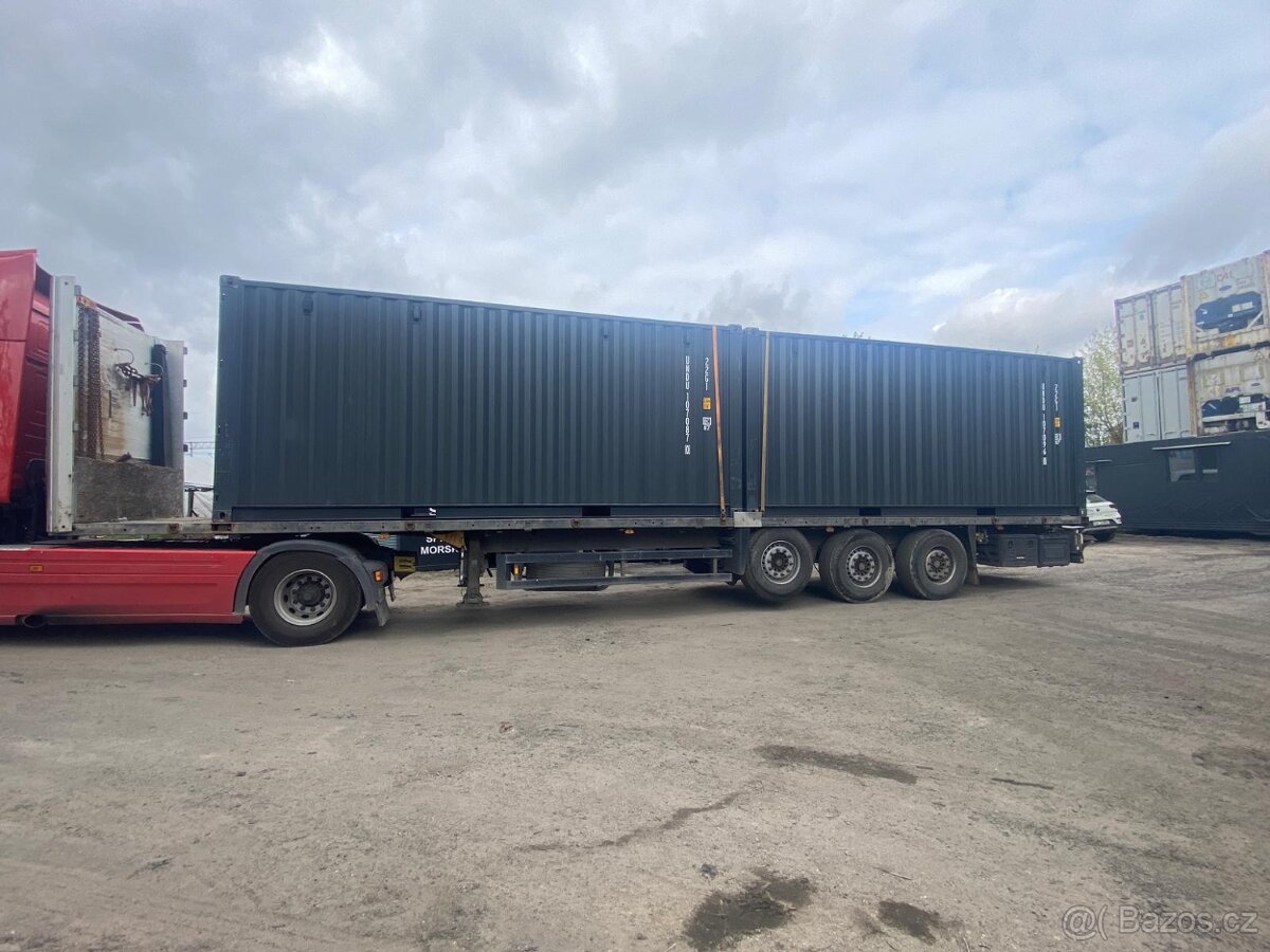 Nový lodní kontejner rv 2024 one way dv 20“ HC 40" - 8