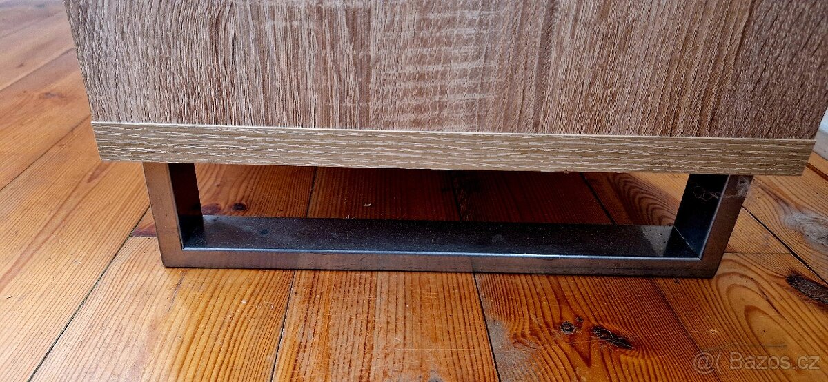 Psací stůl Sconto dub sonoma/bílá - 8