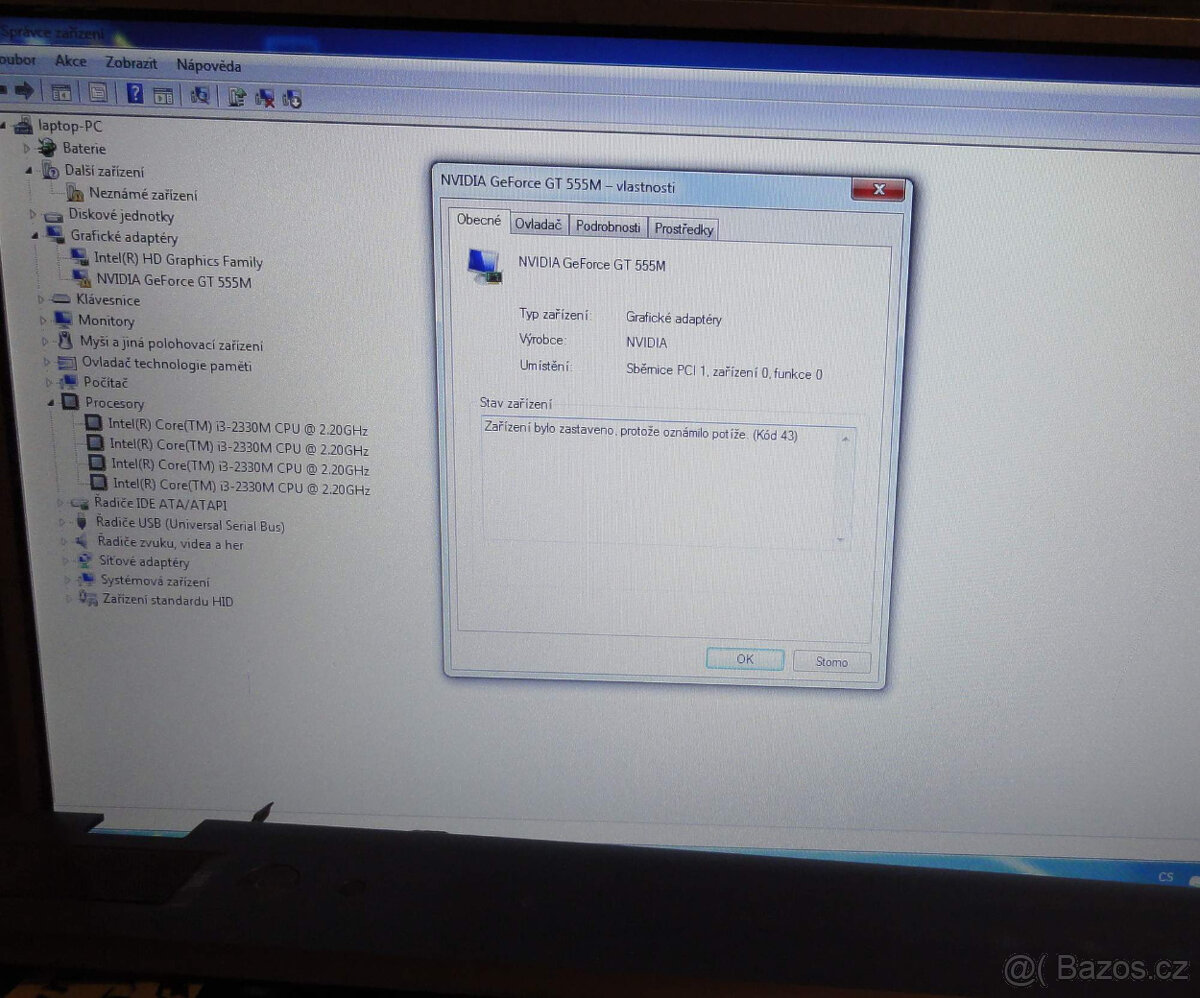 Toshiba Satellite U500, Lenovo Y570- díly - 8