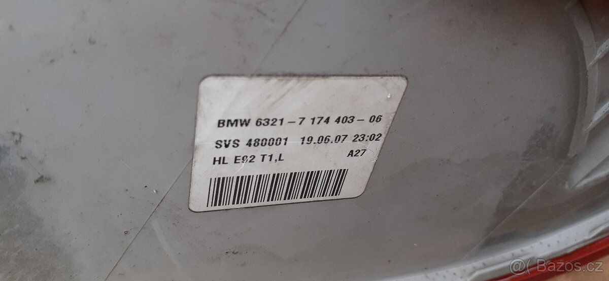 BMW e92 - Zadní světla - 8