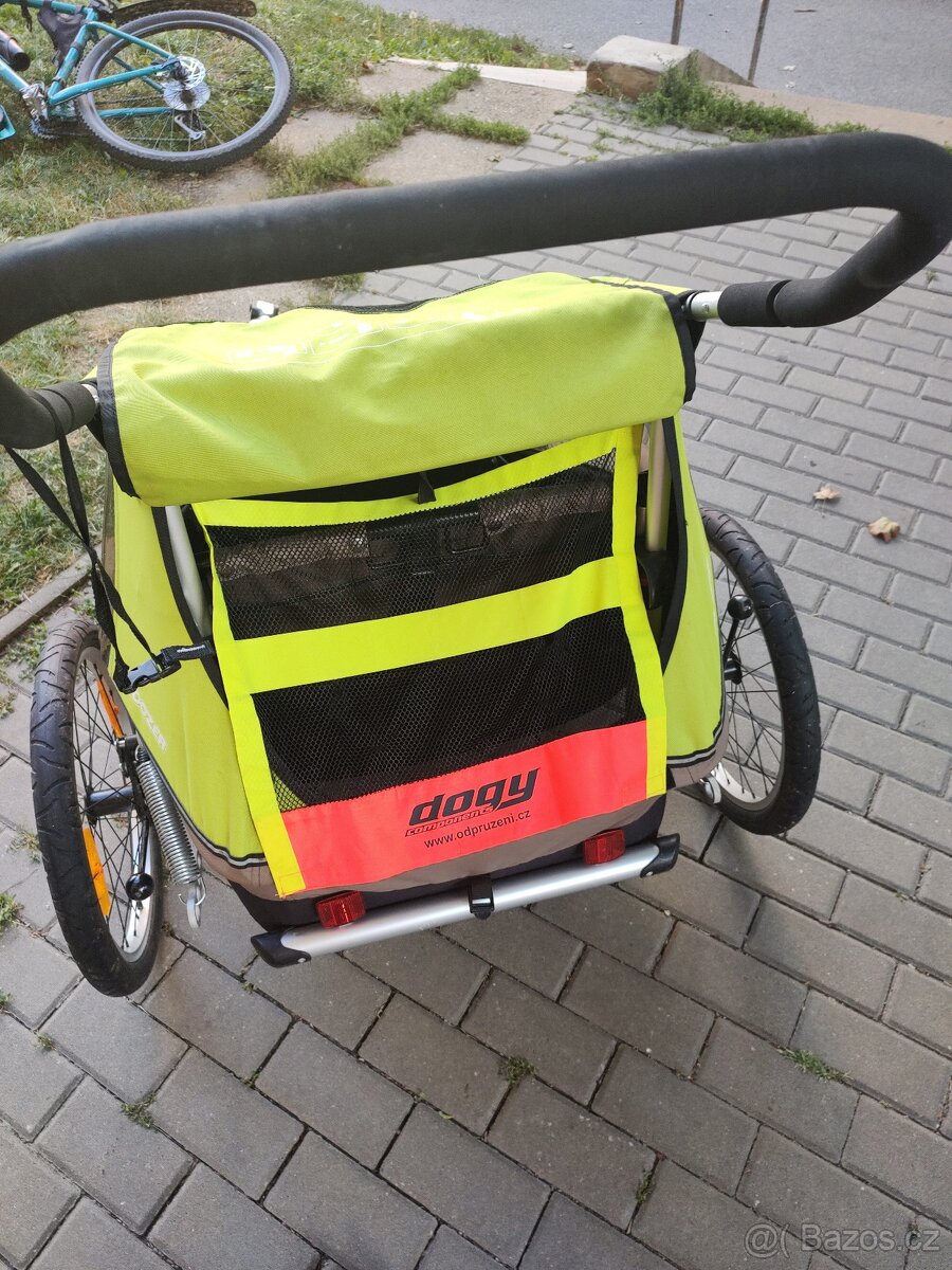 Cyklovozík Croozer Kid For 2 s odpružením Dogy - 8