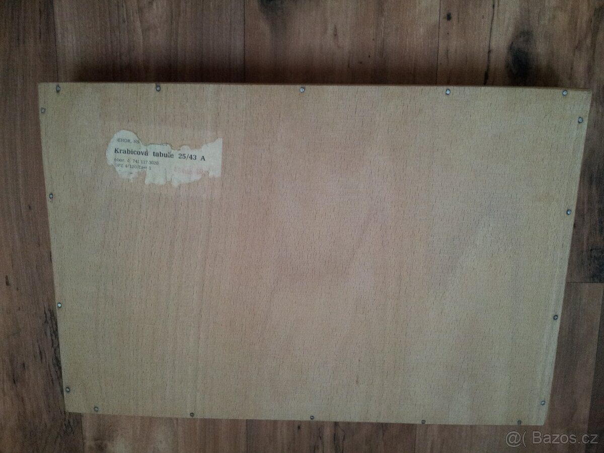 Retro dětské počítadlo - krabicová tabule - 8