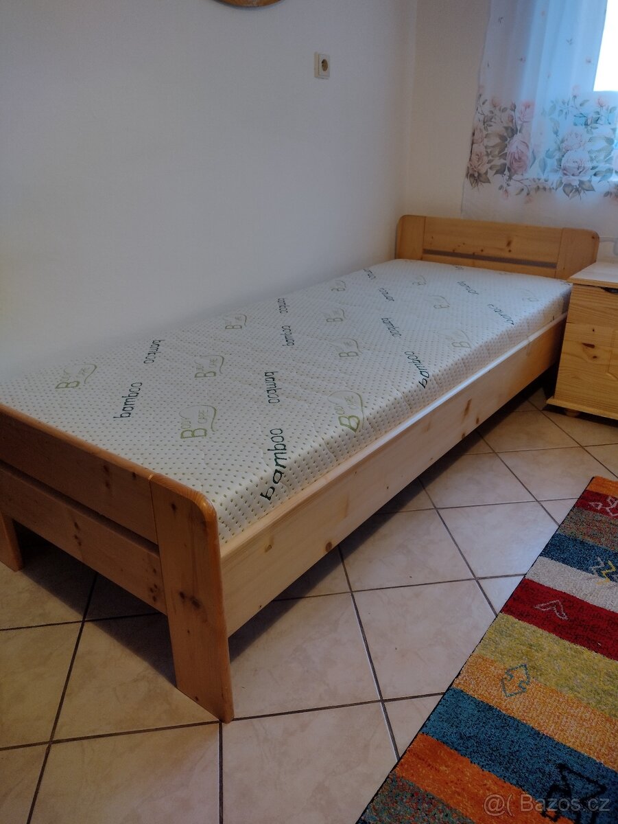 Postel masív 80 cm - 8
