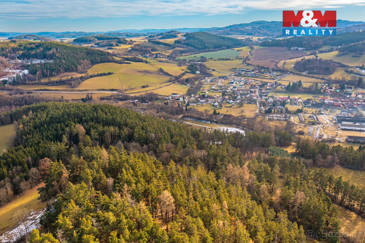 Prodej lesa, 51224 m², Malenice - 8