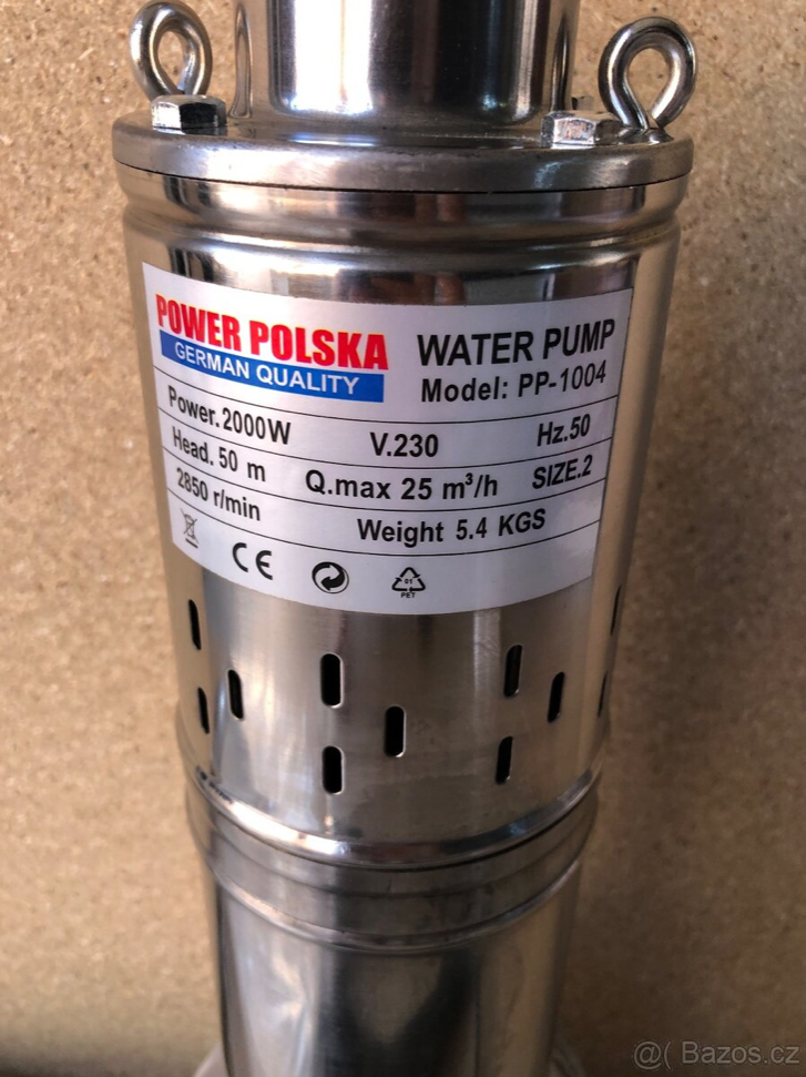 Studňové ponorné čerpadlo vřetenové - 8