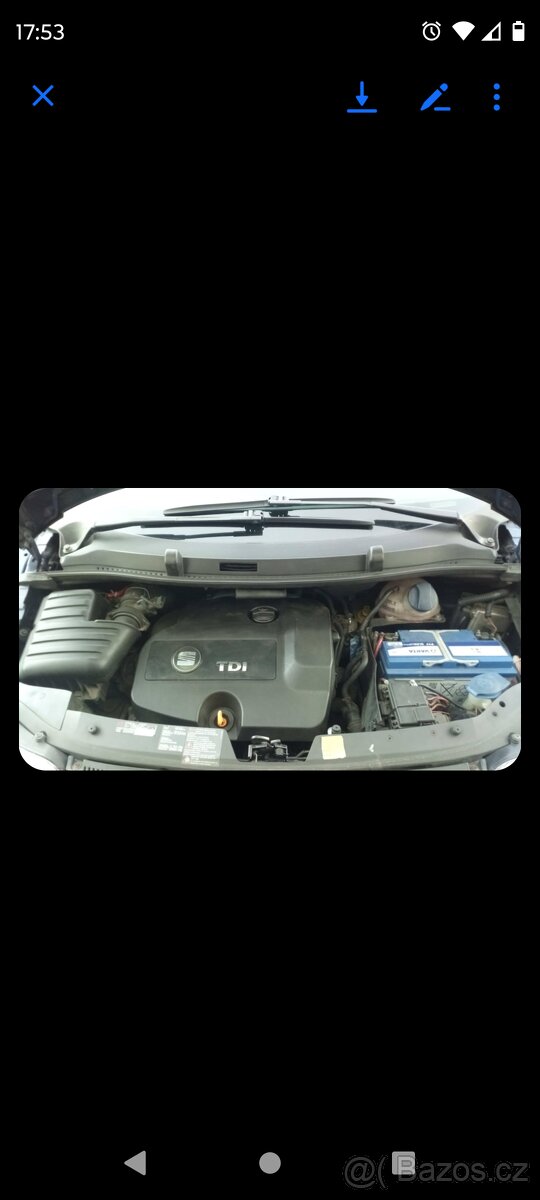 prodám Seat Alhambra 1.9 TDI 85 kW 2005 - 8