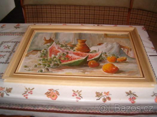 Starší obrazy, vyšívaný obrázek - 8