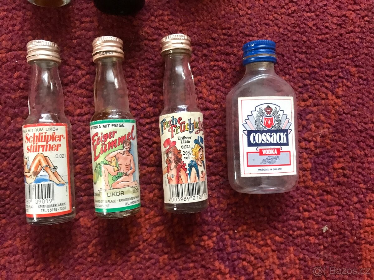 Prázdné lahvičky - miniatury - 8