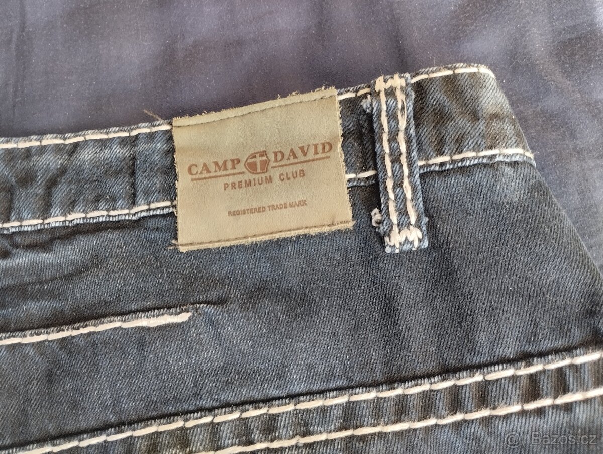 Zánovní pánské džíny Camp David vel.XXL 38/30 - 8