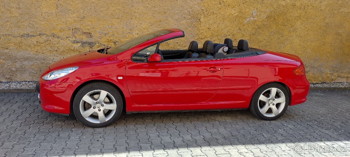 Peugeot 307cc cabrio 2,0HDI 100kW 160tis. km velmi pěkný - 8