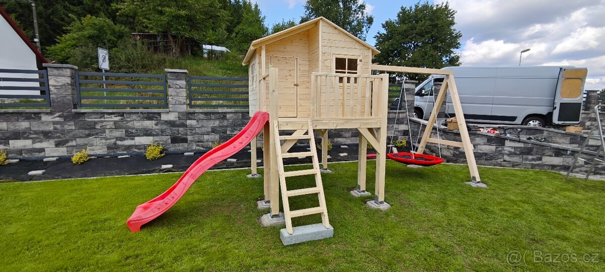 Domeček pro děti dřevěný Middle - 8