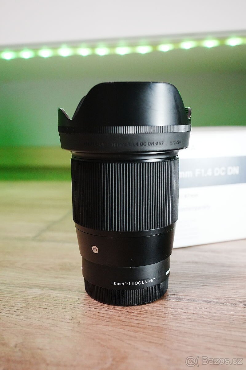 Sigma 16mm f1.4 dc contemporary pro sony e - 8