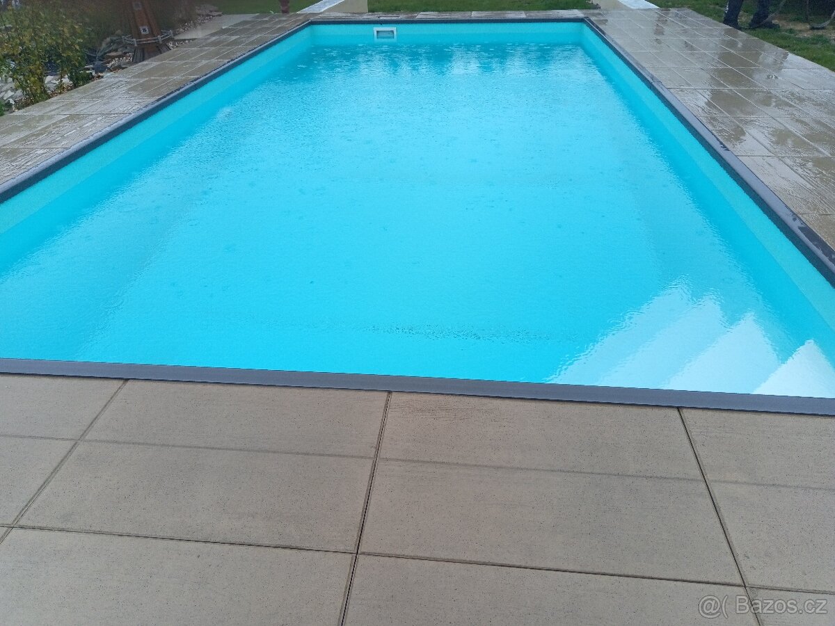 Prodám nový plastový bazénový set 6x3m - kompletní vybavení - 8
