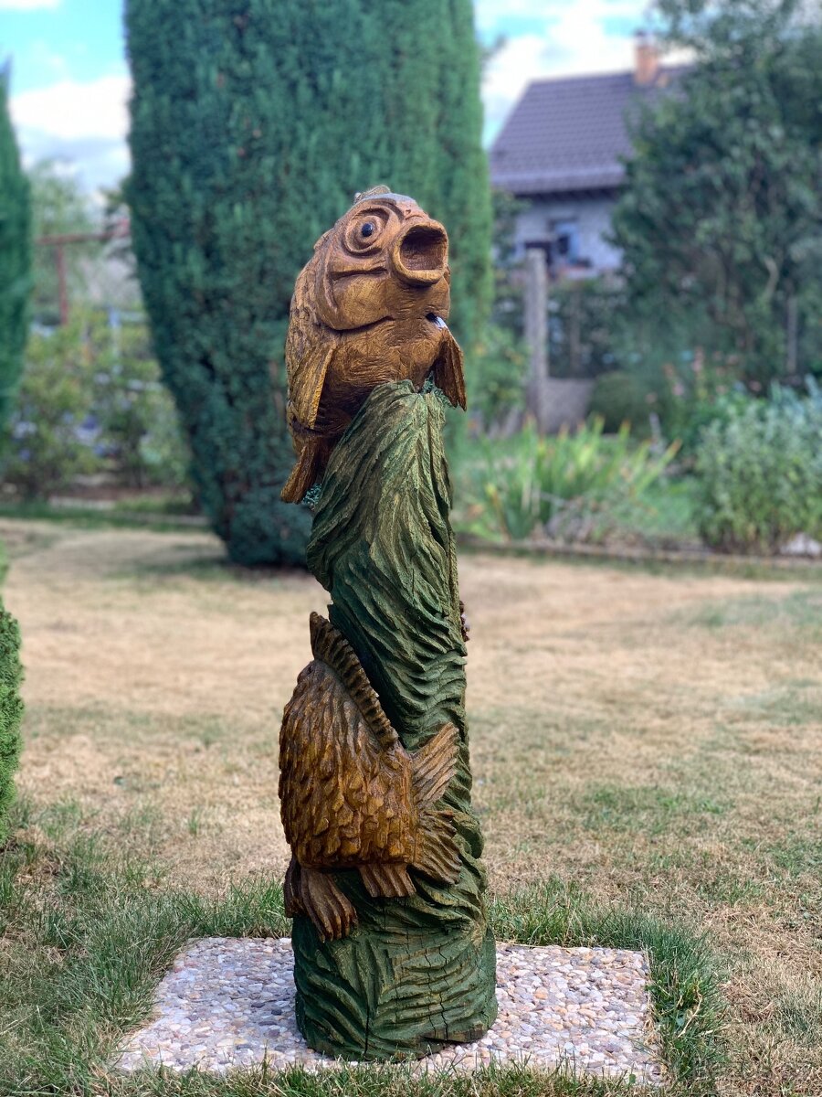 Dřevěná socha - 8