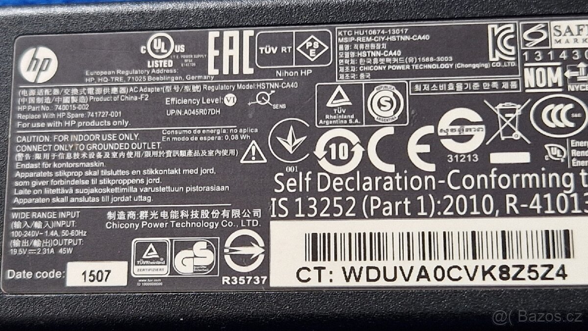 HP ProBook x360 435 G7 na náhradní díly - 8