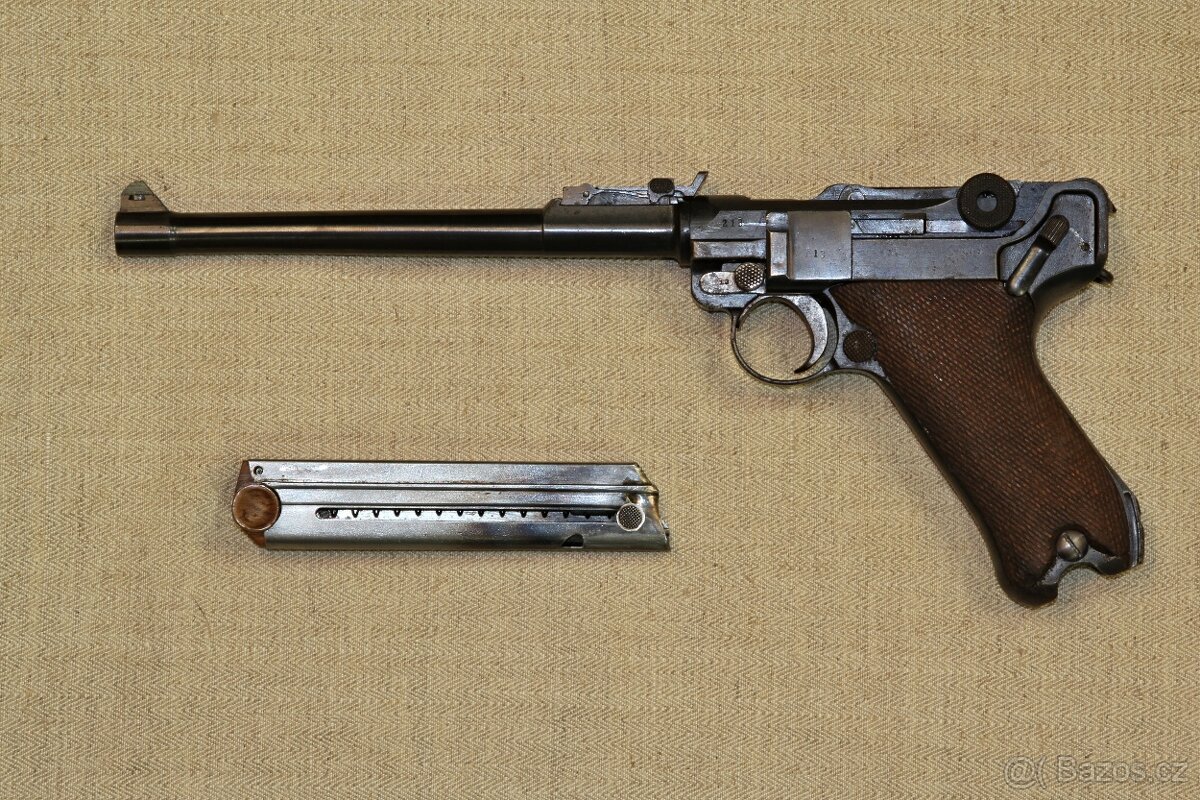 Pistole DWM P08 dělostřelecká verze - 8